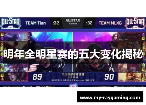 明年全明星赛的五大变化揭秘