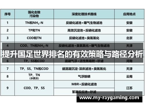 提升国足世界排名的有效策略与路径分析