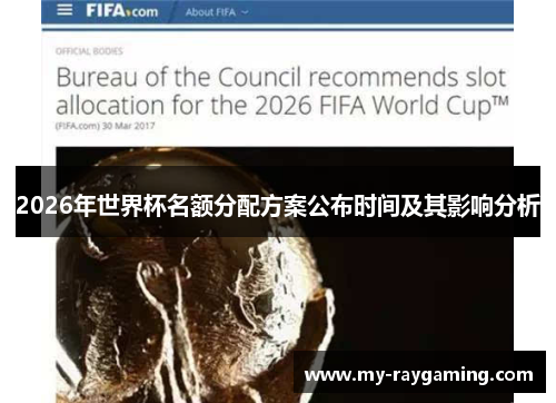 2026年世界杯名额分配方案公布时间及其影响分析